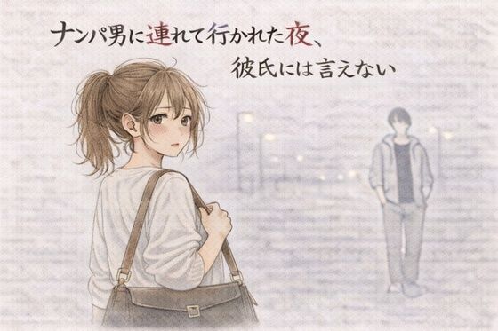 ナンパ男に連れて行かれた夜、彼氏には言えない ―断れなかった― アイキャッチ画像 【無料同人エロ漫画チョイス】