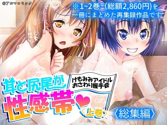 耳と尻尾が性感帯・けもみみアイドルおさわり握手会  ＜総集編＞ アイキャッチ画像 【無料同人エロ漫画チョイス】
